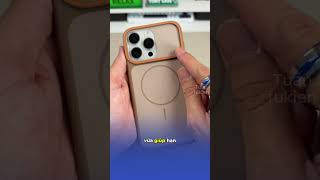 Ốp Lưng iPhone Nhám Từ Tính Viền Camera Mô Phỏng iPhone 17 Pro Max - iP 12/13/14/15/16/17/Pro/Max