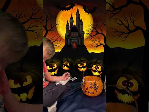 Spooktacular Transformation: Jamie's Light-Up Halloween Bucket Art - YouTube
