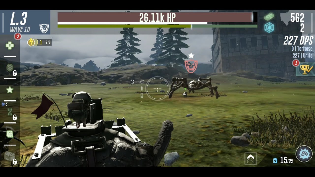 War Tortoise 2 (by Foursaken Media) - action game for android - gameplay.