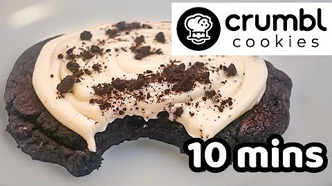 Crumbl Copycat Chocolate Oreo Cookies