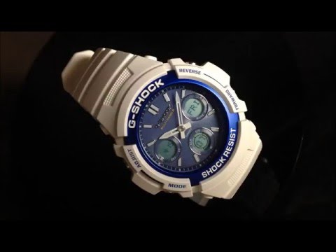 CASIO G-SHOCK AWG-M100SWB ホワイト　Gショック　カシオ 楽天市場】CASIO カシオ G-SHOCK ジーショック AWG-M100SWB-7A
