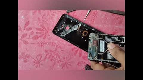 Gionee A1 Lite Dissemble