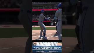 Vinnie Pasquantino crushes this pitch to deep right field! #mlb #shorts