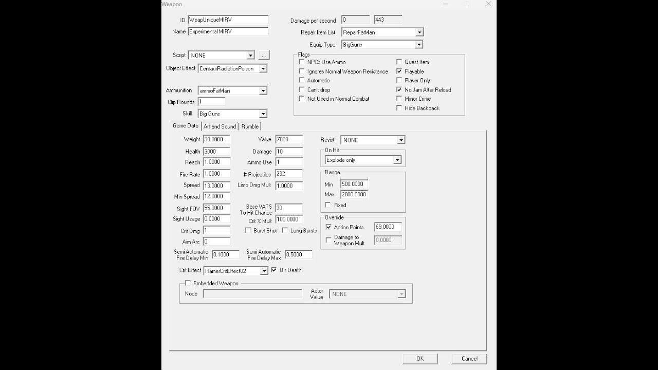 Fallout 3 232 bomb MIRV