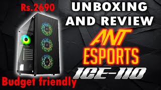 ANT ESPORTS ICE110 CABINET UNBOXING AND REVIEW