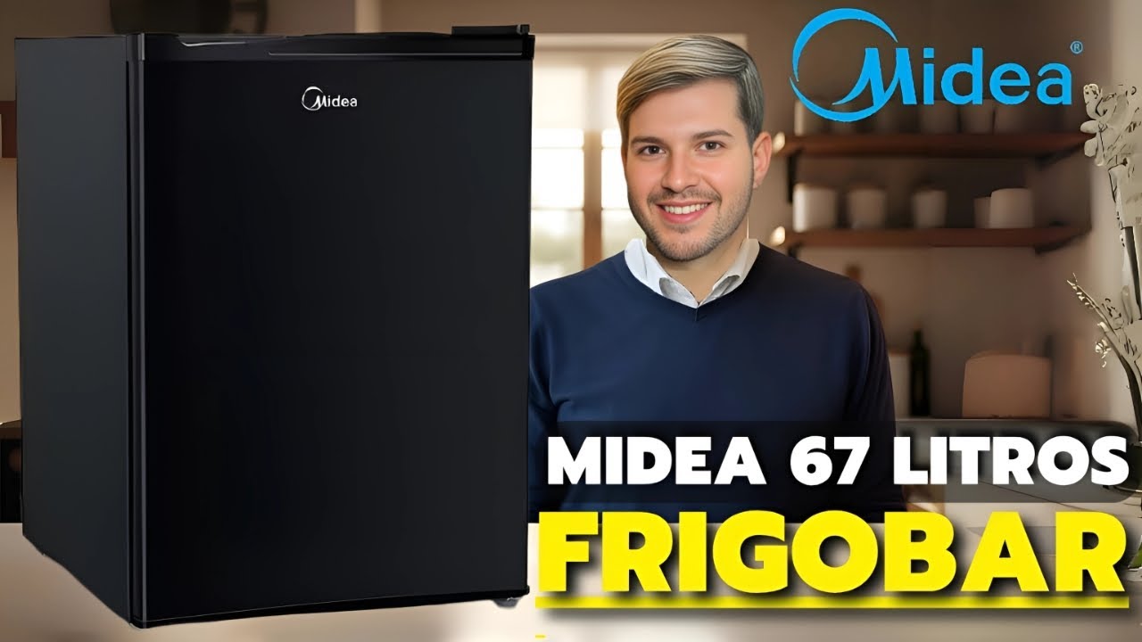 FRIGOBAR MIDEA 67 LITROS - TUDO QUE VOCÊ PRECISA SABER ANTES DA COMPRA! COMPLETO!