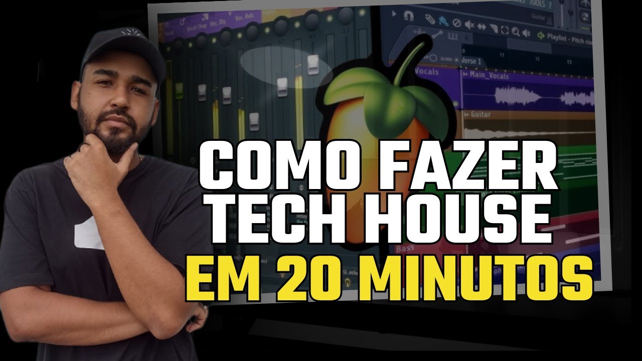 Como fazer Tech house em 20 minutos no Fl studio - YouTube