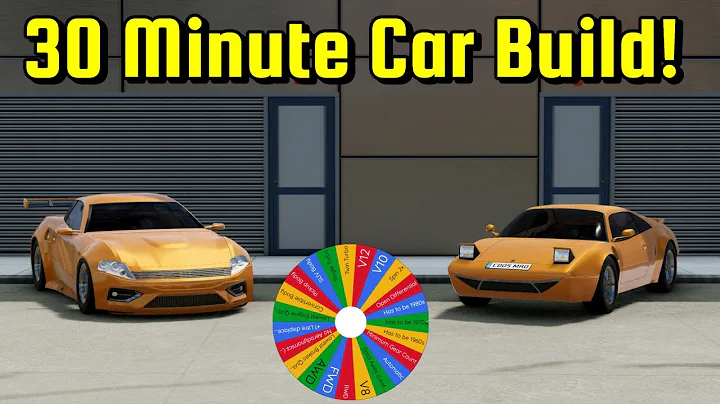 Random Wheel And Building Cars! - Automation/BeamNG Drive