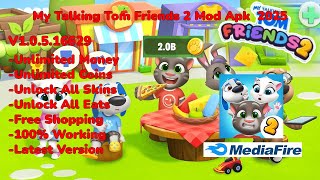 My Talking Tom Friends 2 Mod Apk 2025 V1.0.5.16629 - Unlimited Coins & Unlock Skins screenshot 3