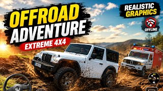 🔥 IMPOSSIBLE MUD CHALLENGE 😱 | 4x4 Jeep Offroad Driving Simulator Gameplay😳 #viral #gaming #gameplay