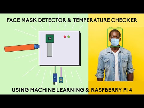 Mask and Temperature Detector || Machine Learning | Python | OpenCV | MobileNetV2 | Raspberry Pi 4