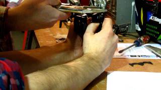 Removing the brakes from dynafit bindings.