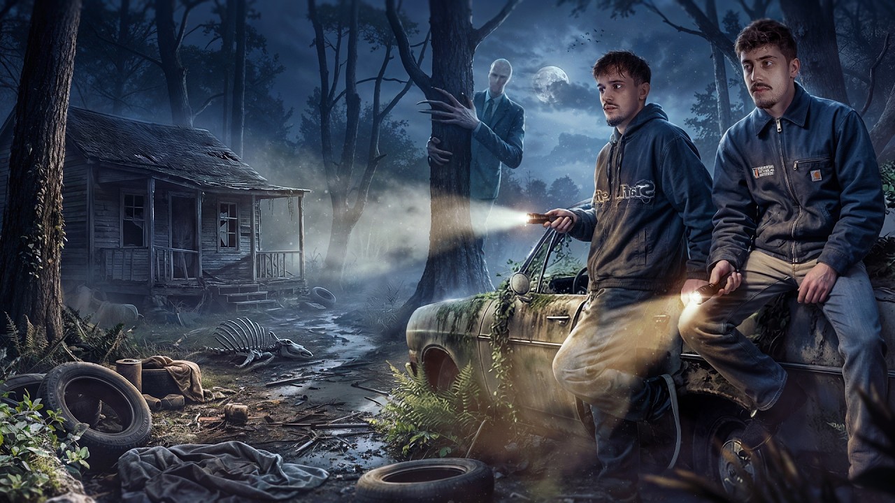 Survivre UNE NUIT au SLENDERMAN ! (IRL)