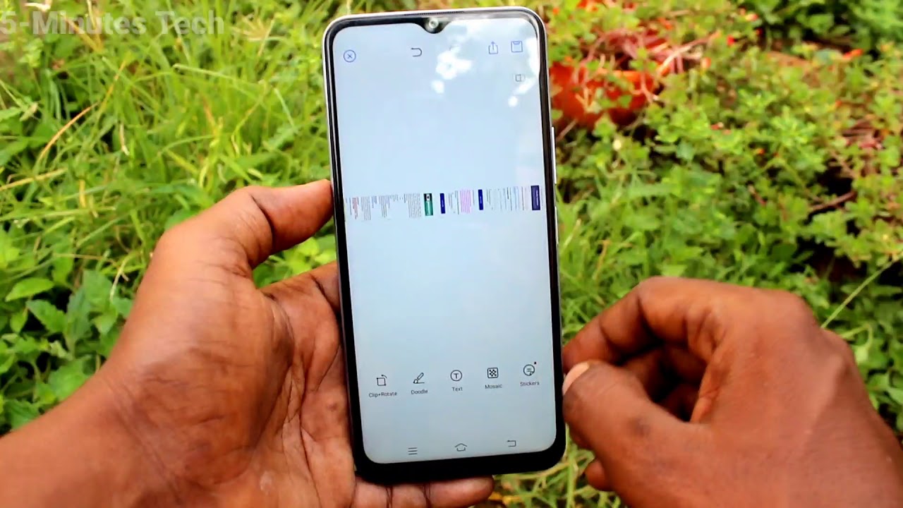 How to take screenshot in Vivo Y20