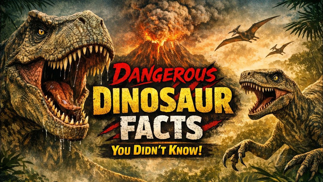 Dangerous Dinosaur Facts You Didn’t Know | Fact Urdu