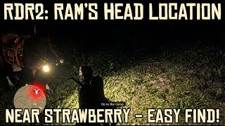 RDR2 - Rams Head Location Near Strawberry