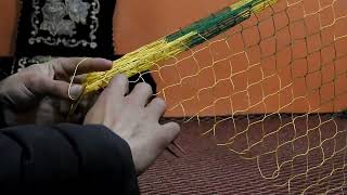 How to make fishing net how to use fishing net