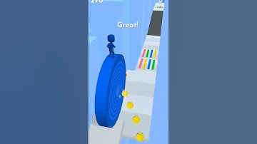 Layers Roll🙂 gameplay walkthrough | android,iOS mobile | all Level | #shorts #blackspot