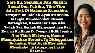 Setelah Suami Dan Putraku Meninggal, Aku Diusir Ayah  Mertuaku. Namun Saat Aku Menunjukkan Hal Ini..
