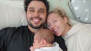 OUR FIRST FAMILY OF 3 VLOG | NEWBORN LIFE