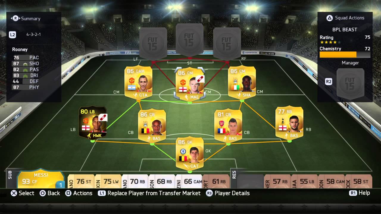 FIFA 15 - Amazing 2.5 million bpl squad builder!