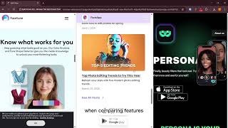 Which App Do Influencers Actually Use? Facetune vs Faceapp vs Persona screenshot 1