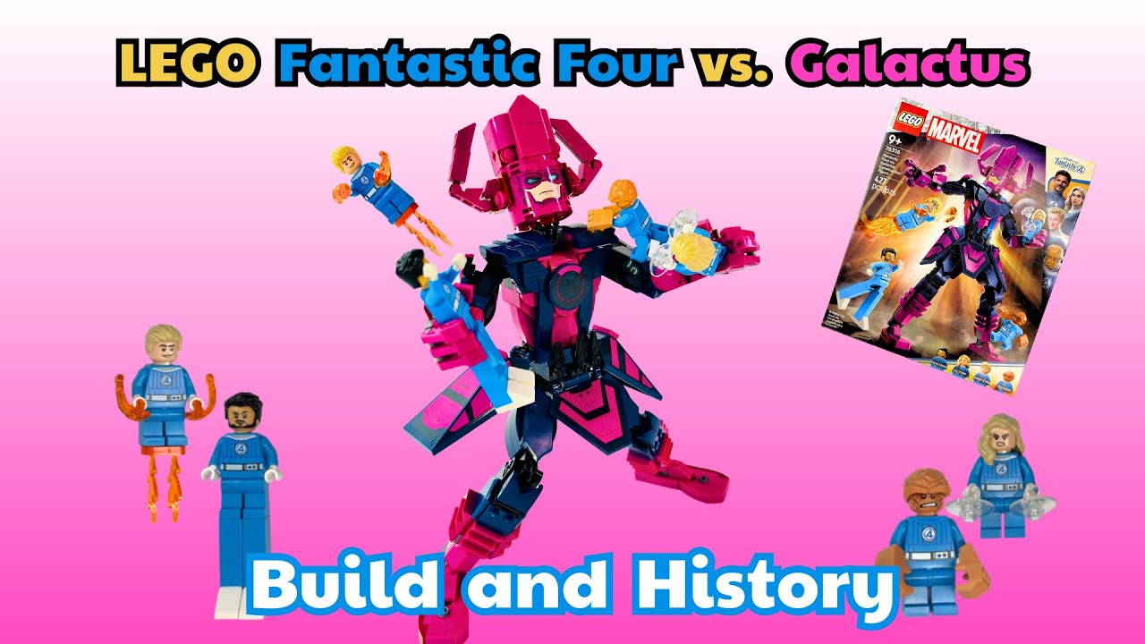 LEGO Fantastic Four and Galactus Set Building and History