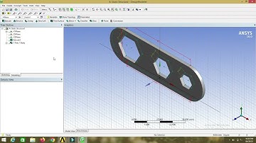 Tutorial Ansys Deformation Total and the maximum von Mises Stress