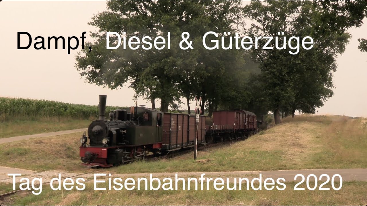 Dampf, Diesel & Güterzüge - Tag des Eisenbahnfreundes 2020