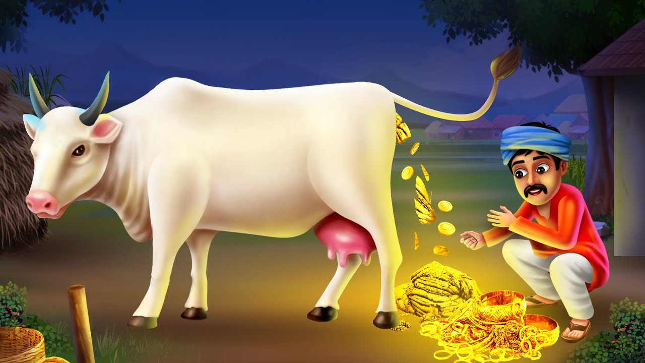 सुनहरी गाय का गोबर - GOLDEN COW DUNG Story | Hindi Moral Stories Fairy Tales BulBul TV Hindi Videos