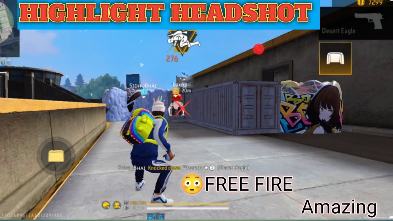 Royalti 👑 || Free Fire  Highlight  Headshot 😳