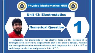 Problem 01Physics 10Unit 13Electrostaticskp Text Bookphysics-Mathematics-Hub Electric Force