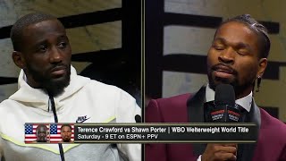 Terence Crawford Isn't Scared of Shawn Porter, Porter Isn't Scared of Crawford | HIGHLIGHTS