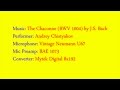 Andrey Chistyakov The Chaconne BWV 1004 by J S  Bach Vintage Neumann U67