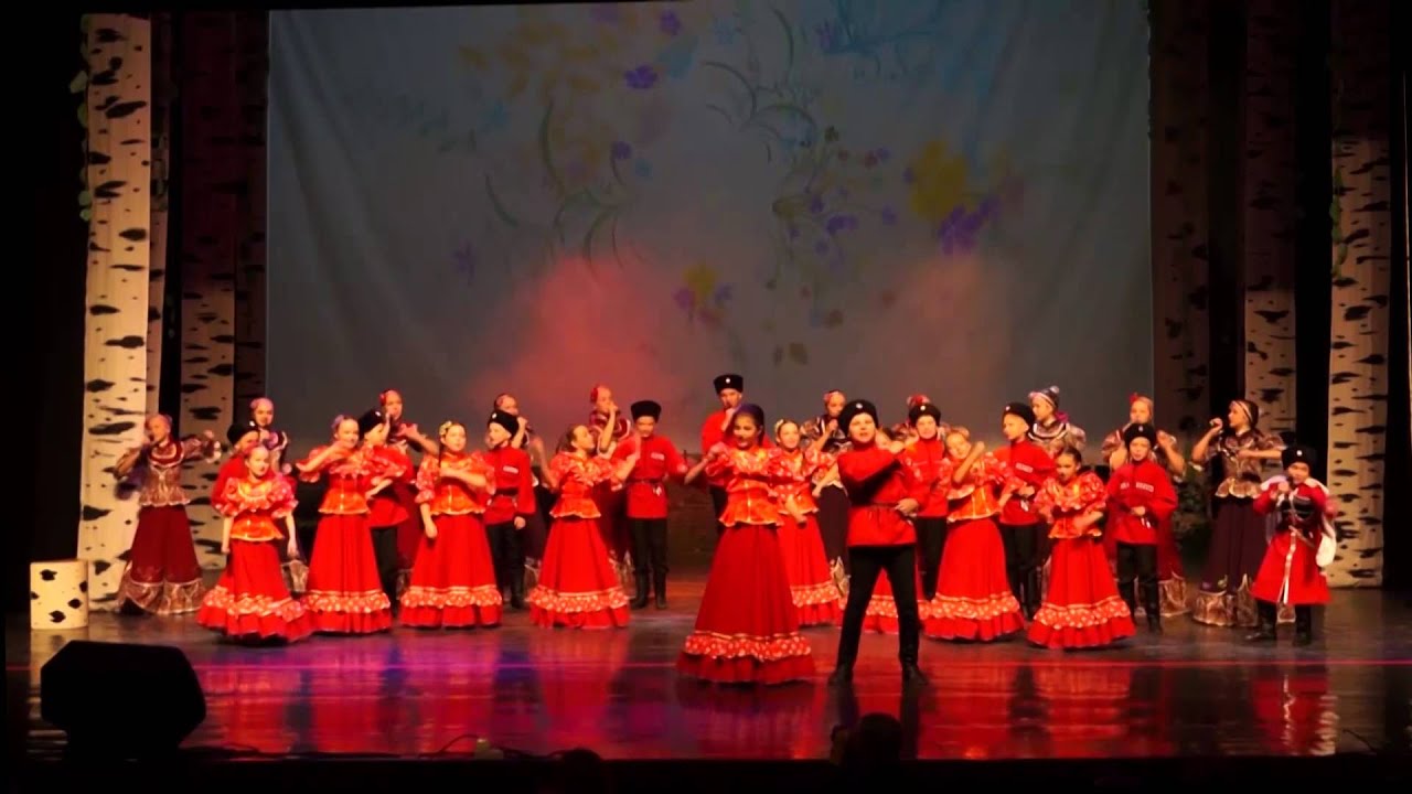 Родная песня - Очень любят на Кубани танец казачок