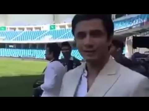 Afridi speaking pushto with Ali zafer PSL - YouTube