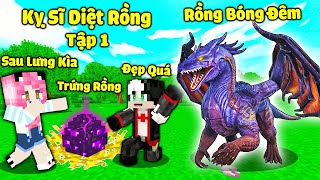 MỀU THỬ THÁCH TRỞ THÀNH KỴ SĨ DIỆT RỒNG TRONG MINECRAFT TẬP 1*REDHOOD KHÁM PHÁ THẾ GIỚI RỒNG MCPE