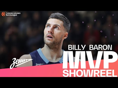 MVP Showreel - Billy Baron | Turkish Airlines EuroLeague