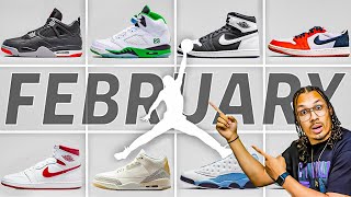 Air Jordan February Sneaker Release Update 2024 Watch Before You Buy