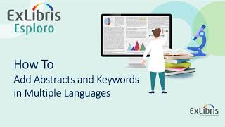 How to Add Abstracts and Keywords in Multiple Languages