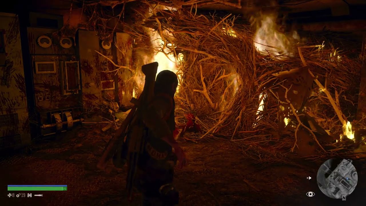 DAYS GONE Burning Nests at the Power Plant