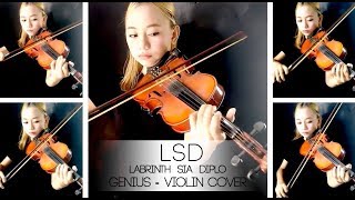 LSD - Genius ft. Sia, Diplo, Labrinth violin cover by Aciw Alexa