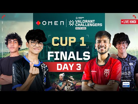 [HINDI] OMEN Valorant Challengers South Asia 2024 | Cup 1 Finals- Day 3