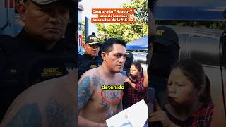 Capturado Scooby, Uno De Los Más Buscados De La Ms-13