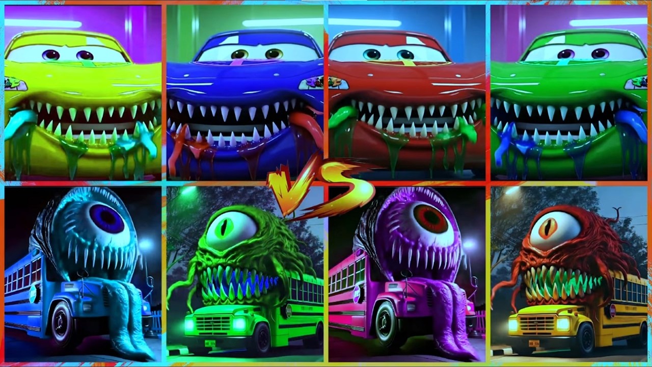 🚌SCHOOL BUS EATER🎶CoffinDance Song