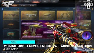 Winning Barrett M82A1-Demonic Beast Worth of 7300 Ecoin in Lapis Lotto || CrossFire Philippines
