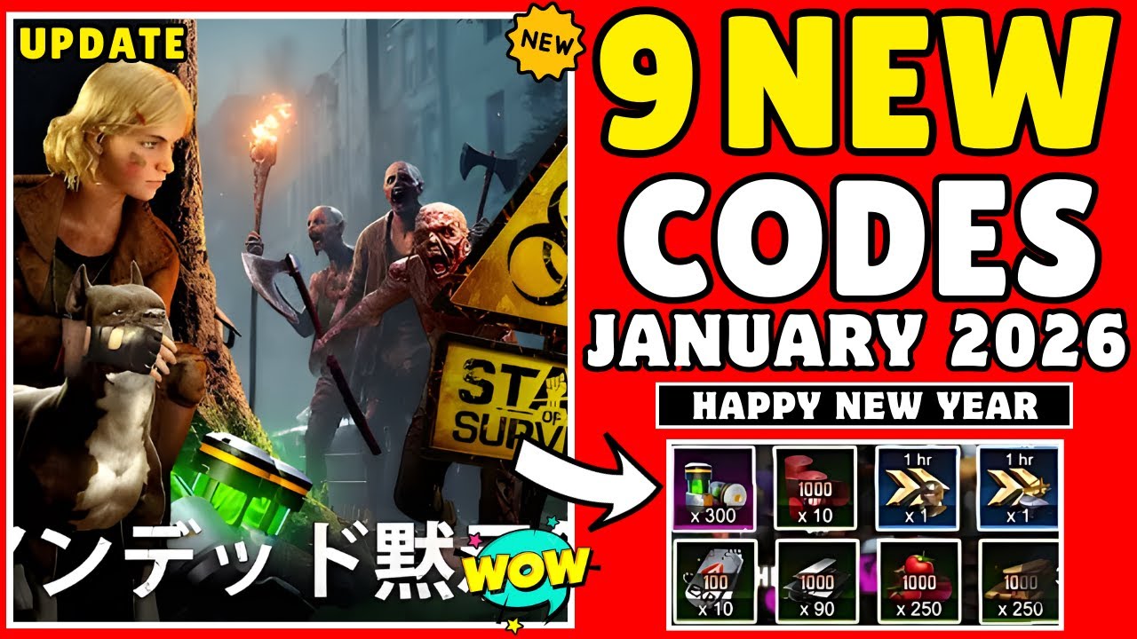 🎁 НАЧНИТЕ 2026 ГОД С БЕСПЛАТНЫМИ КОДАМИ 🎁 КОДЫ ДЛЯ STATE OF SURVIVAL НА ЯНВАРЬ 2026 ГОДА - КОДЫ Д...