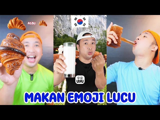 MAKAN EMOJI LUCU | MAKAN SESUAI WARNA | MUKBANGBENT | EATING SHOW class=