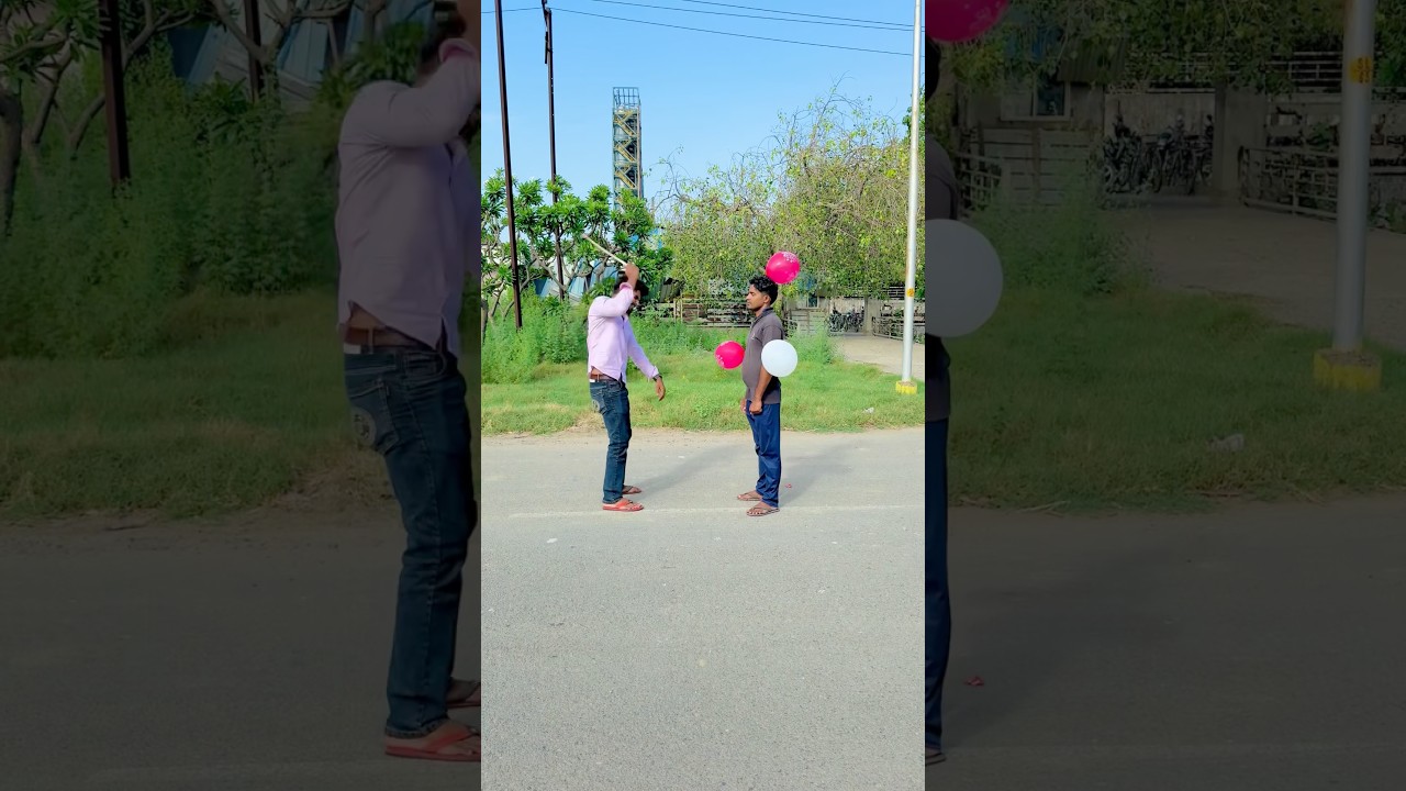 Ye to ballon🎈 ka tree🌴nikla #comedy #funny #shortsfeed #summerofgoals
