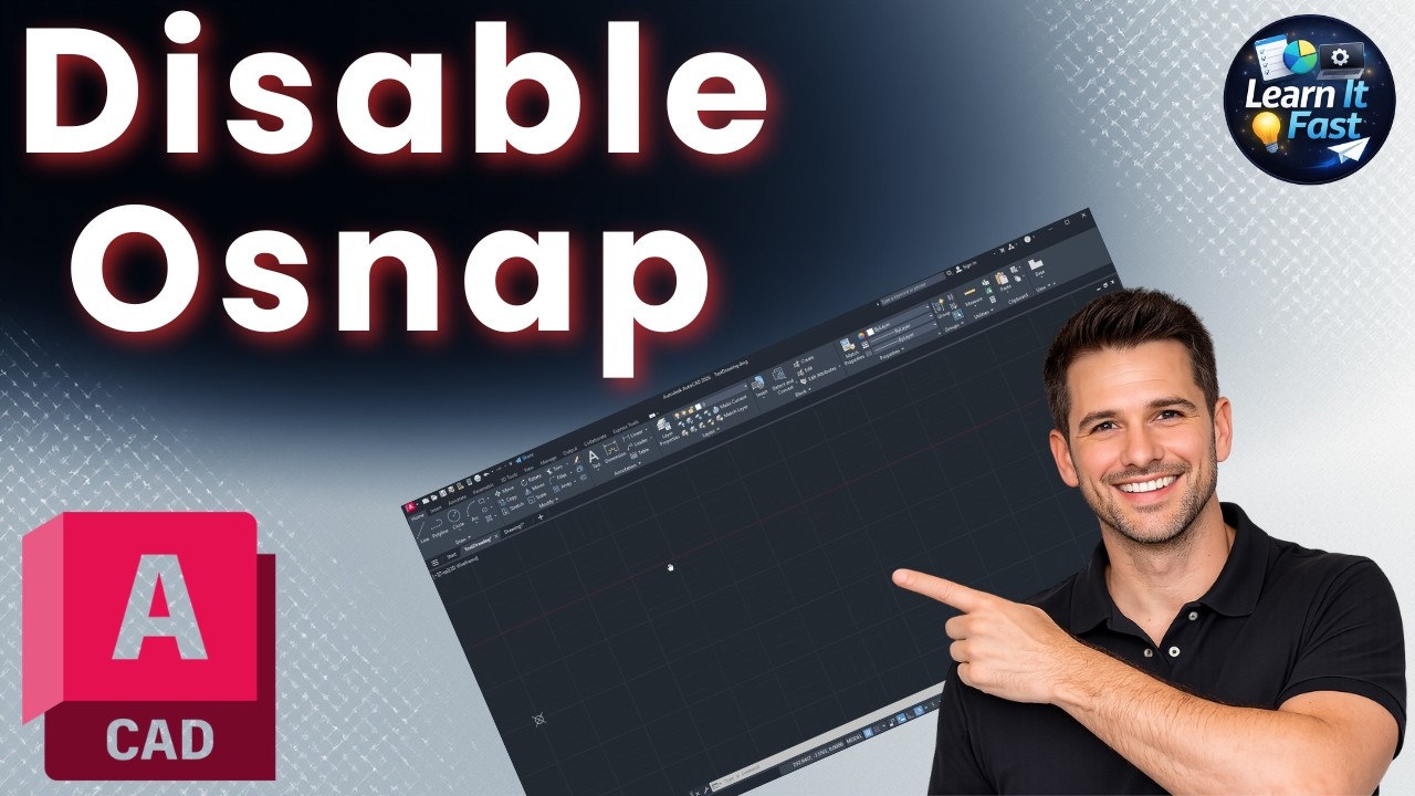 かぶとページ How to Disable Object Snap in AutoCAD (2026 Updated) - YouTube